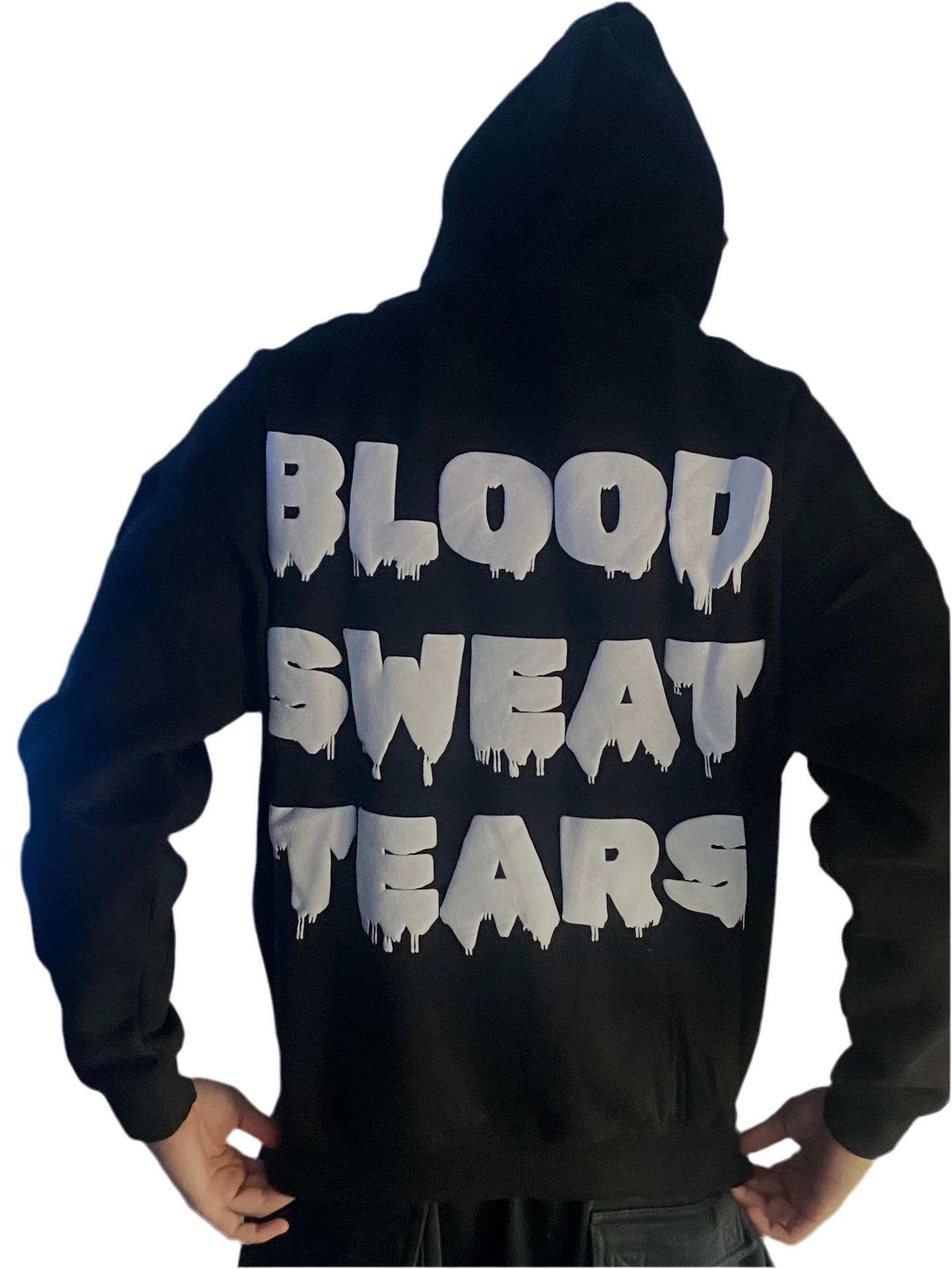 “BST” Black Hoodie