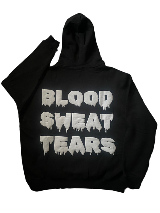 “BST” Black Hoodie